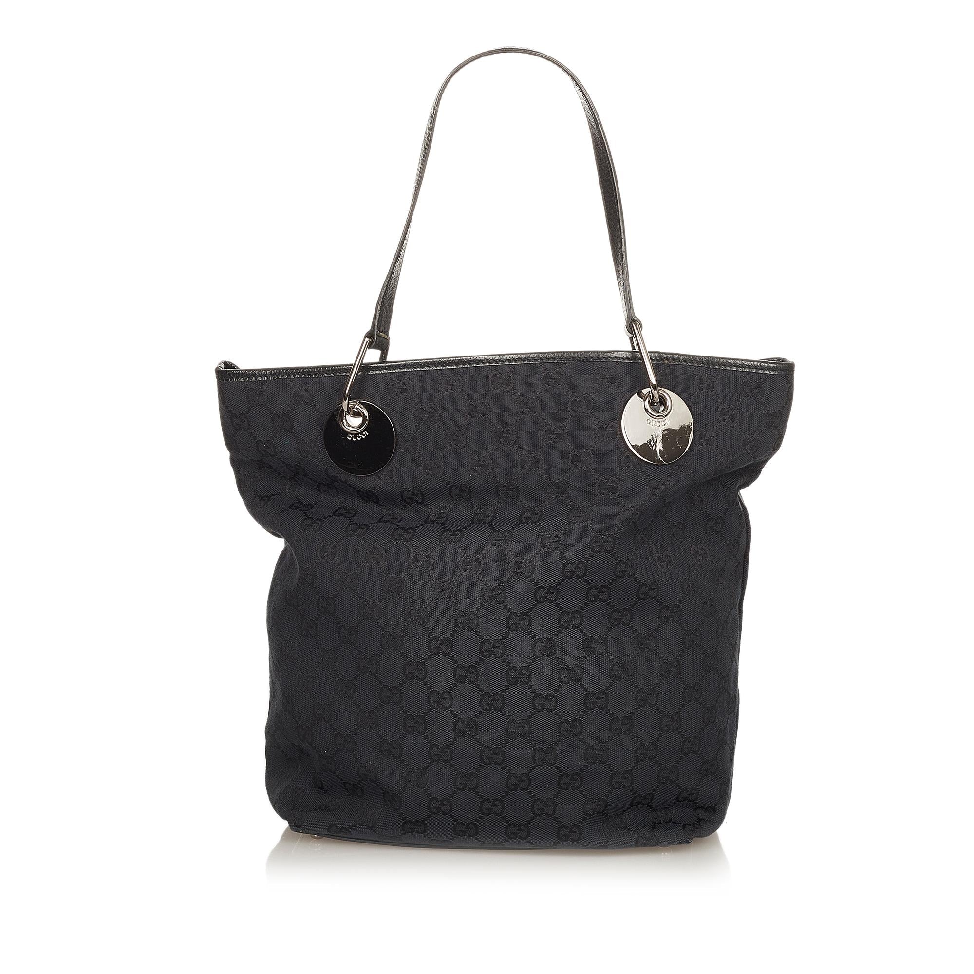 Gucci GG Canvas Eclipse Tote Bag (SHG-25154)