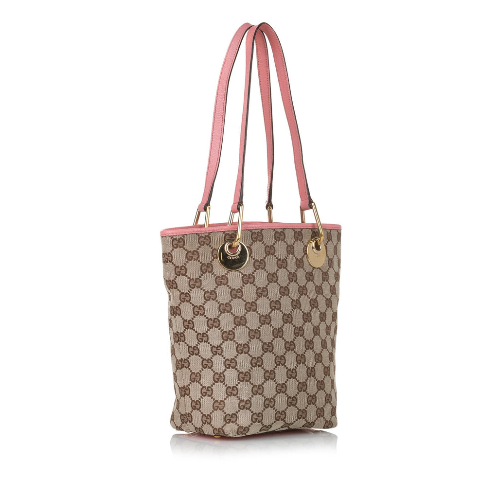 Gucci GG Canvas Eclipse Tote Bag (SHG-32428)
