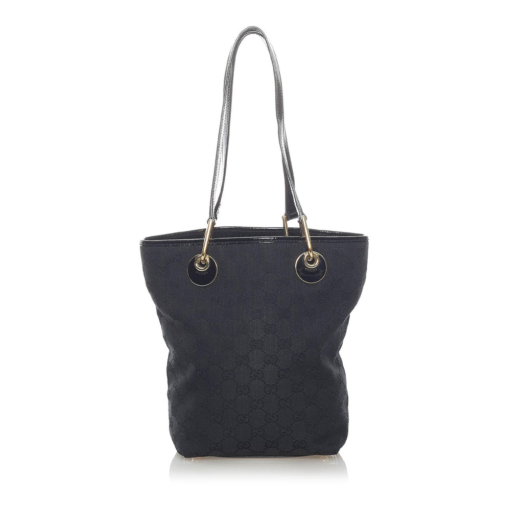 Gucci GG Canvas Eclipse Tote Bag (SHG-32617)