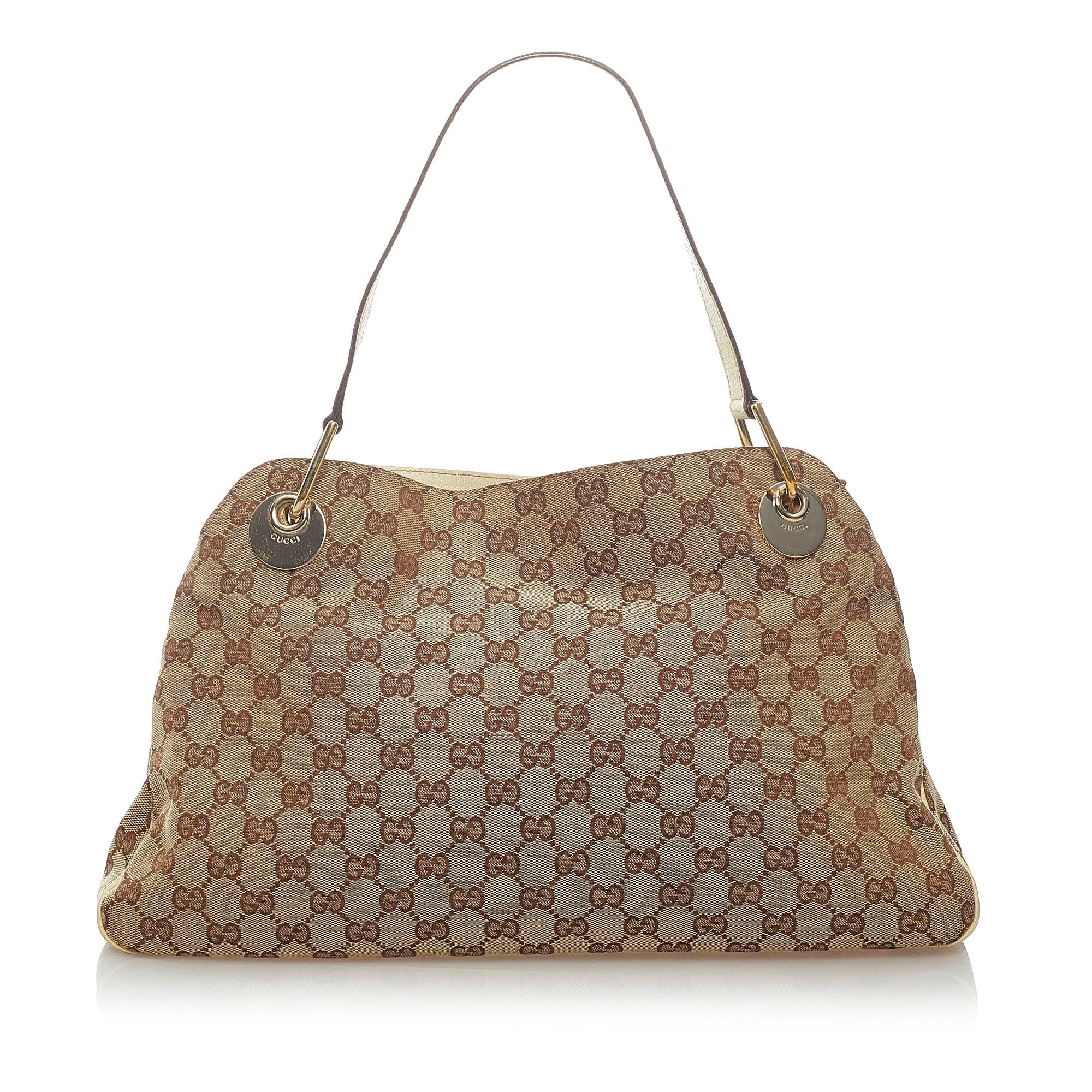 Gucci GG Canvas Eclipse Tote Bag (SHG-37358)