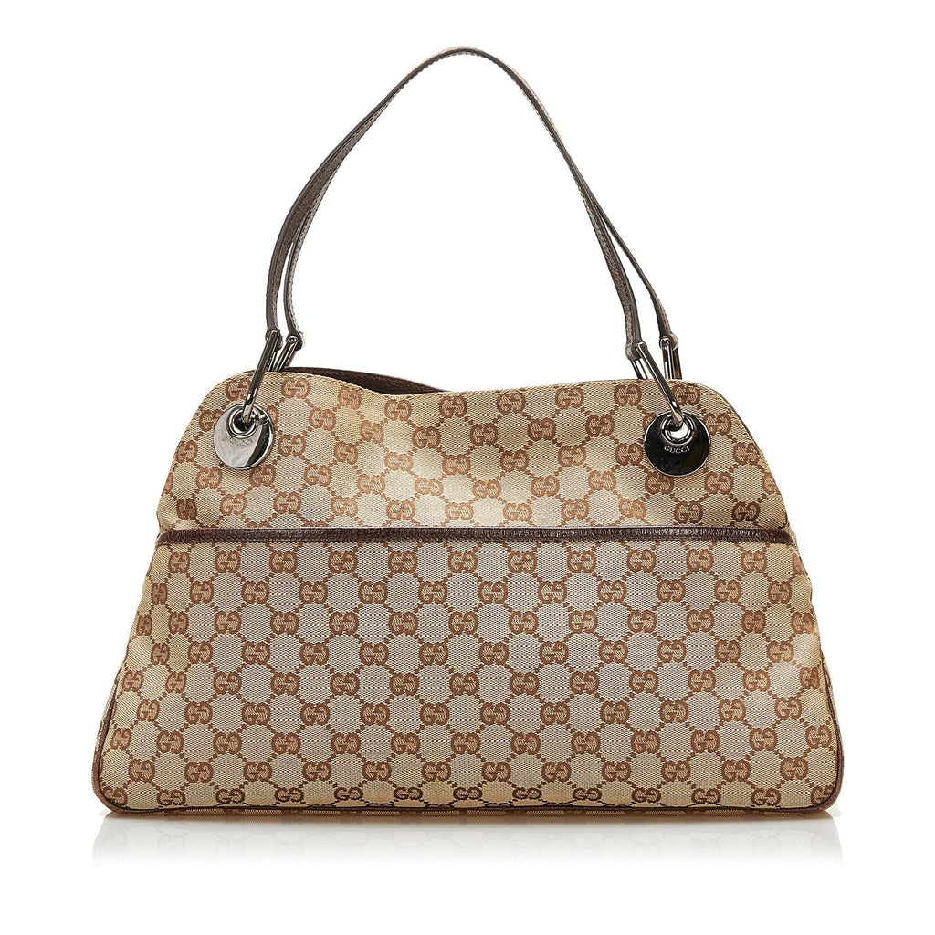 Gucci GG Canvas Eclipse Tote (SHG-35392)