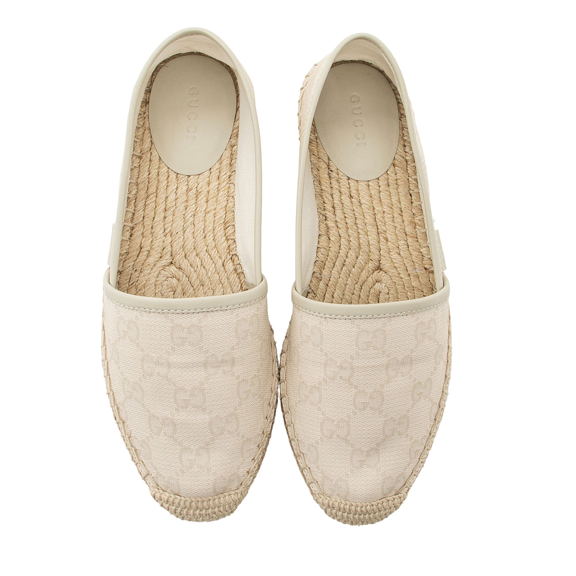 Gucci GG Canvas Espadrilles - Size 6.5 / 36.5