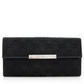 Gucci Gucci Canvas Flap Continental Wallet - FINAL SALE (SHF-19909)