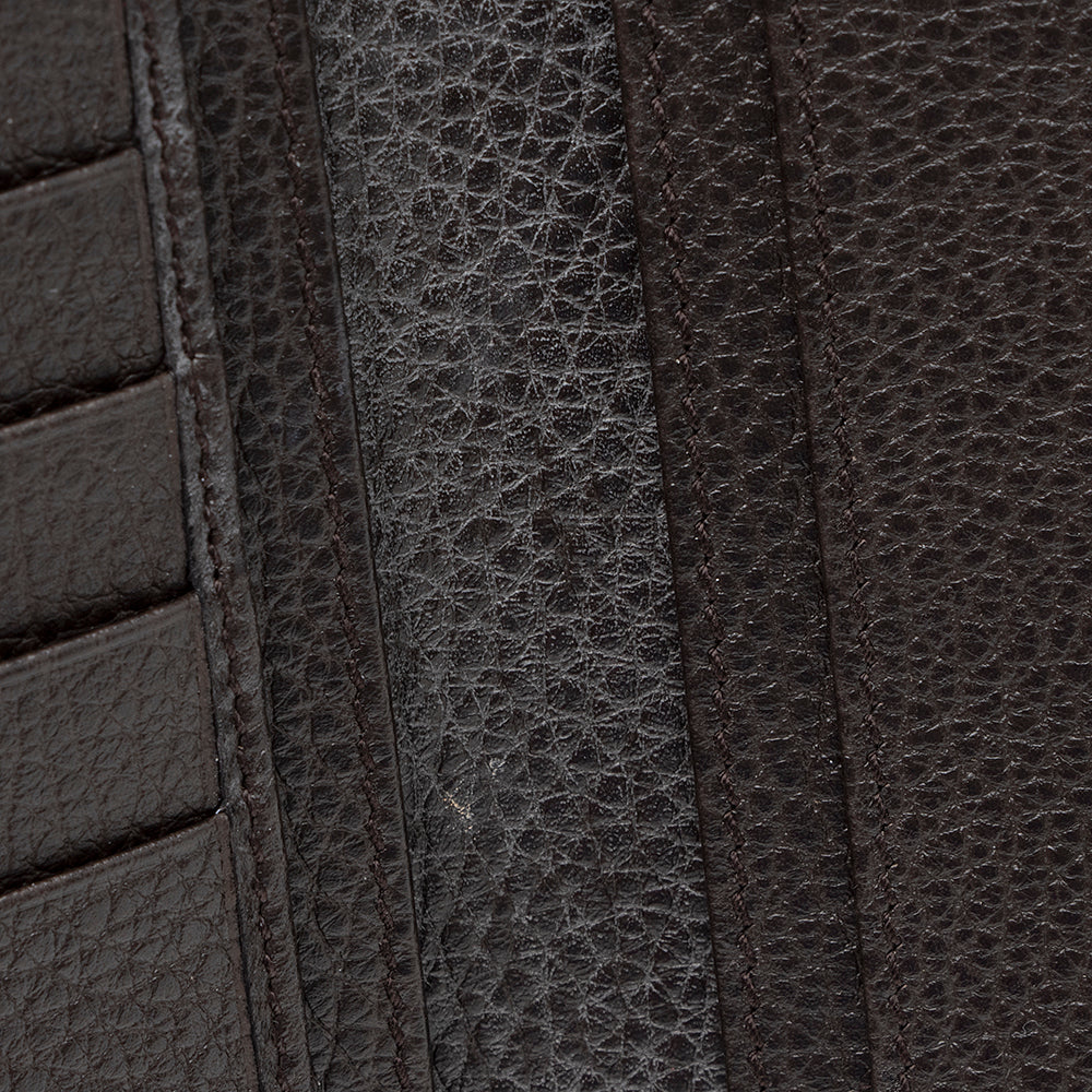 Gucci Gucci Canvas Flap Continental Wallet (SHF-20696)