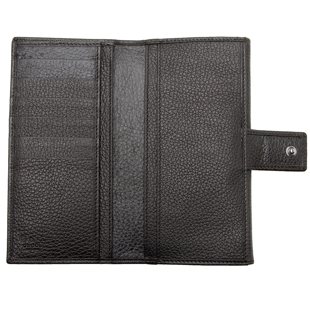 Gucci Gucci Canvas Flap Continental Wallet (SHF-20696)