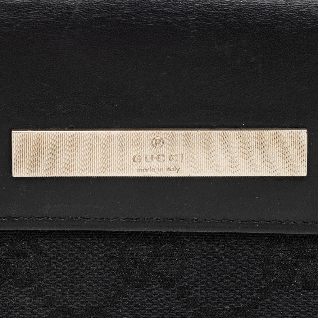 Gucci GG Canvas Flap Continental Wallet (SHF-5hwW9Y)