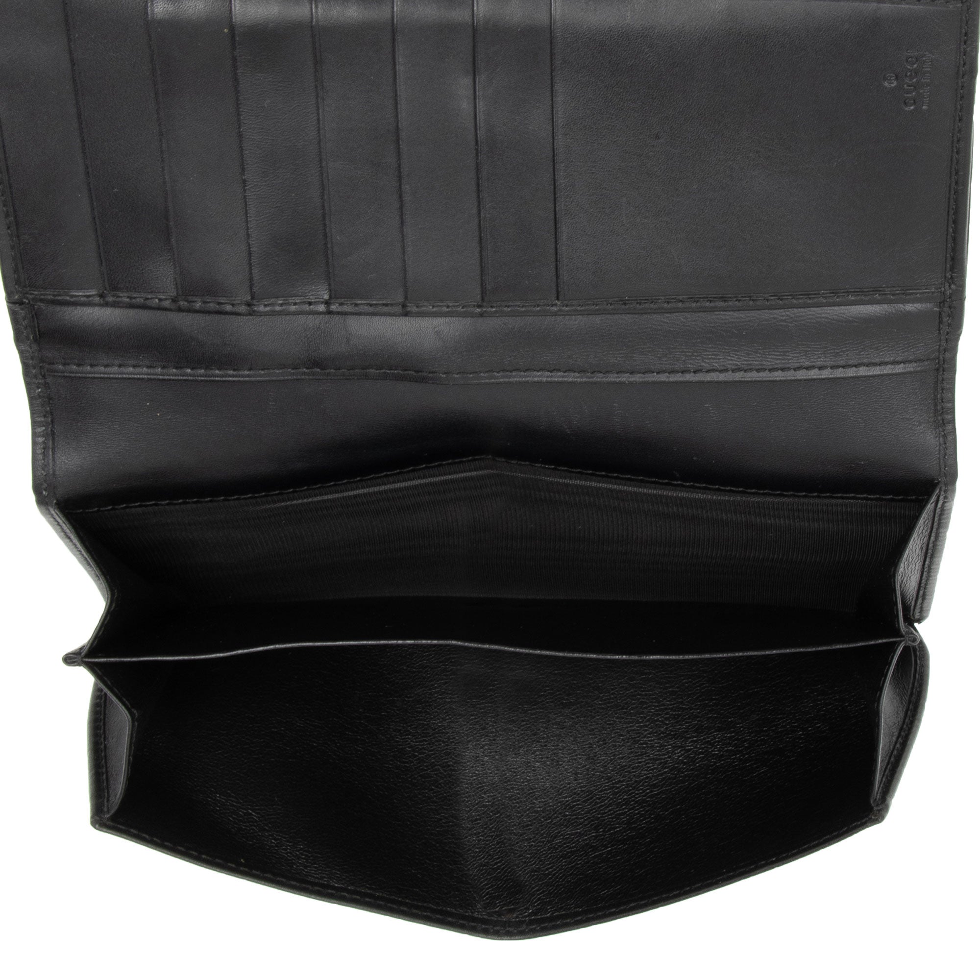 Gucci GG Canvas Flap Continental Wallet (SHF-5hwW9Y)