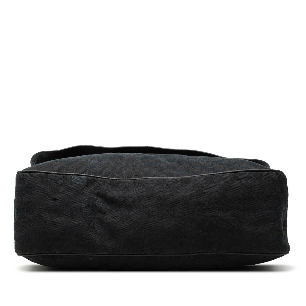 Gucci GG Canvas Flap MessLBger Bag