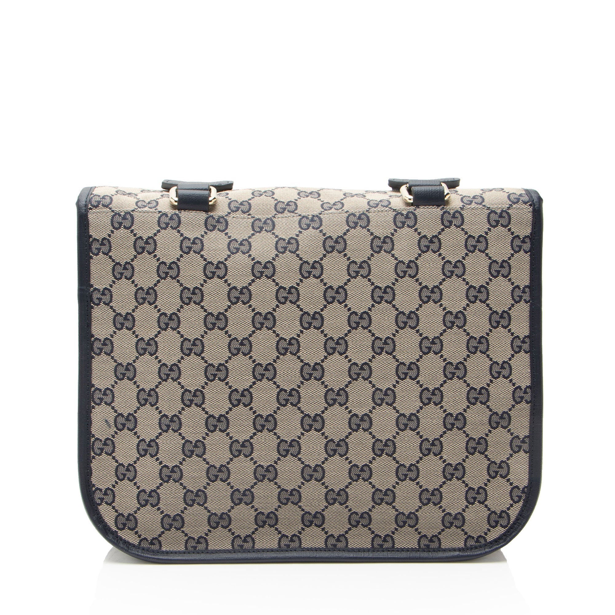 Gucci GG Canvas Buckle Flap MessLBger