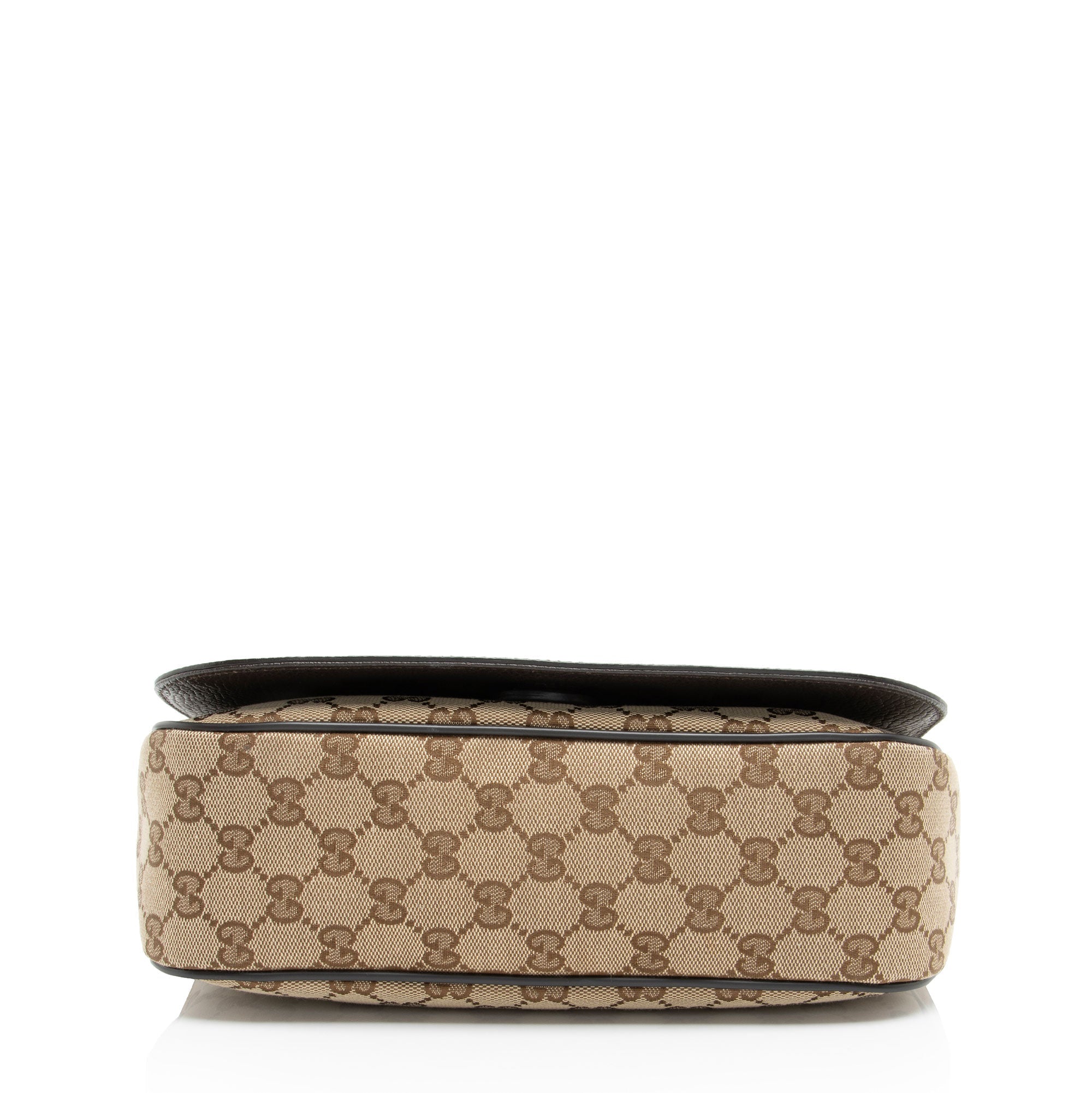Gucci GG Canvas Flap Small MessLBger