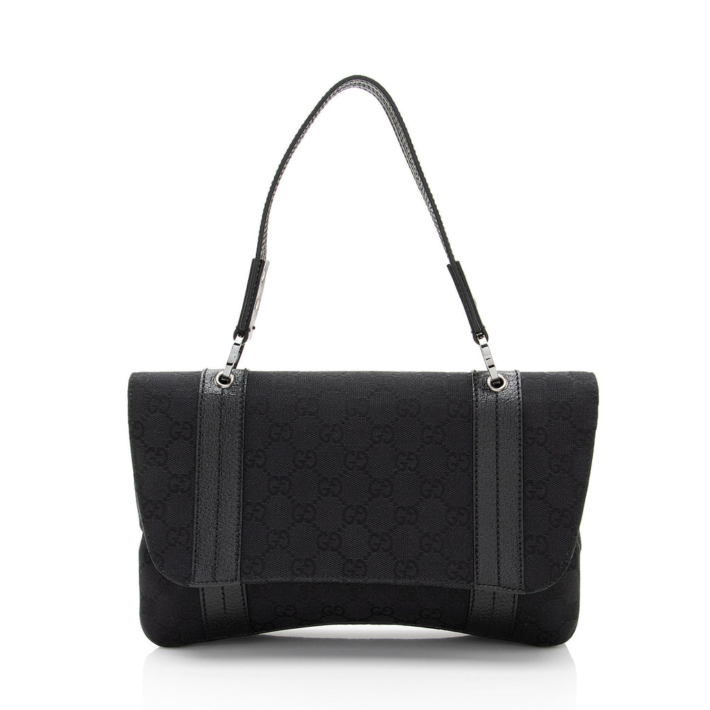 Gucci GG Canvas Flap Top Handle