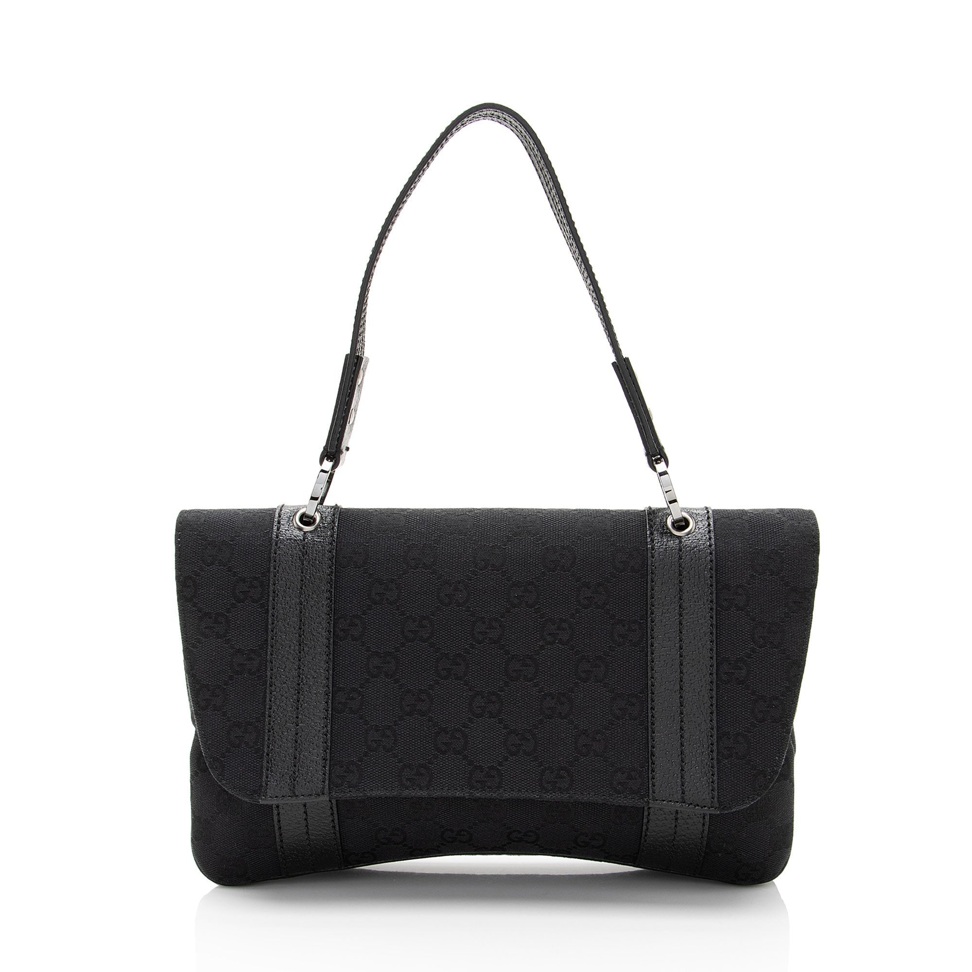 Gucci GG Canvas Flap Top Handle