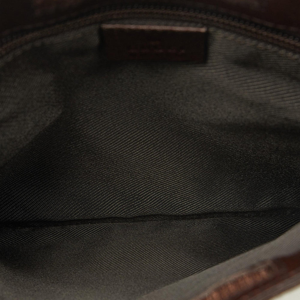 Gucci GG Canvas Flat Messenger (SHG-tmDaTa)