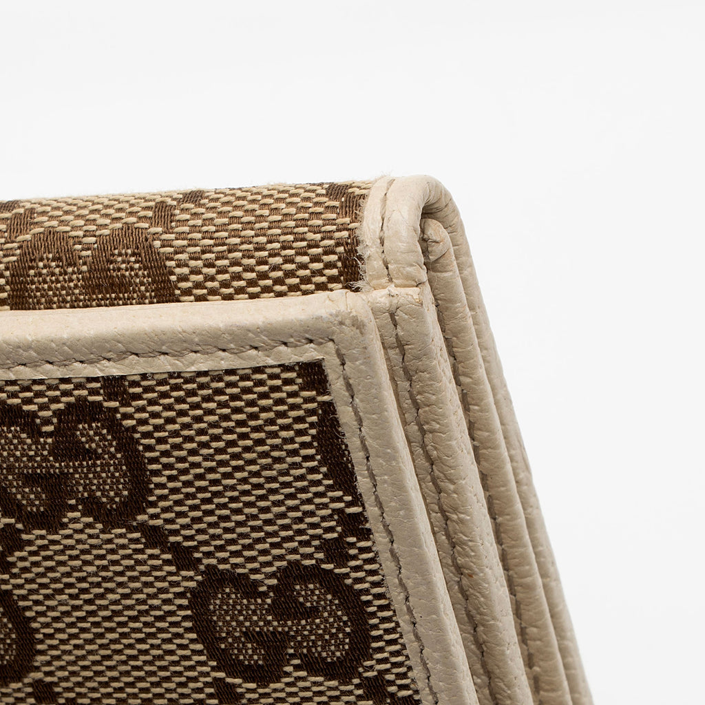 Gucci GG Canvas French Wallet (SHF-lnQont)