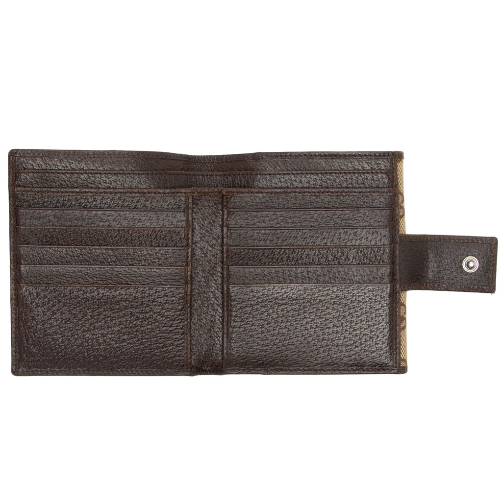 Gucci GG Canvas French Wallet (SHF-Acn7sT)