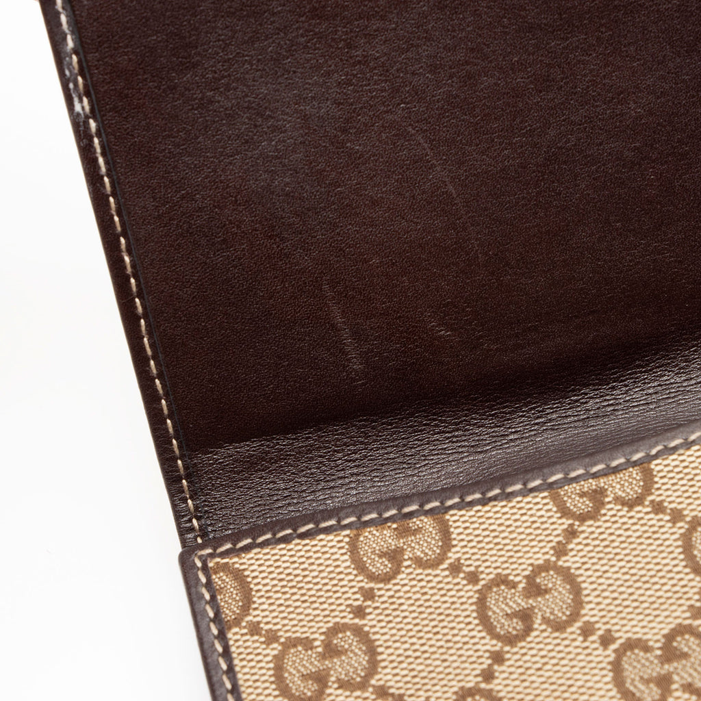 Gucci GG Canvas New Britt FrLBch Wallet