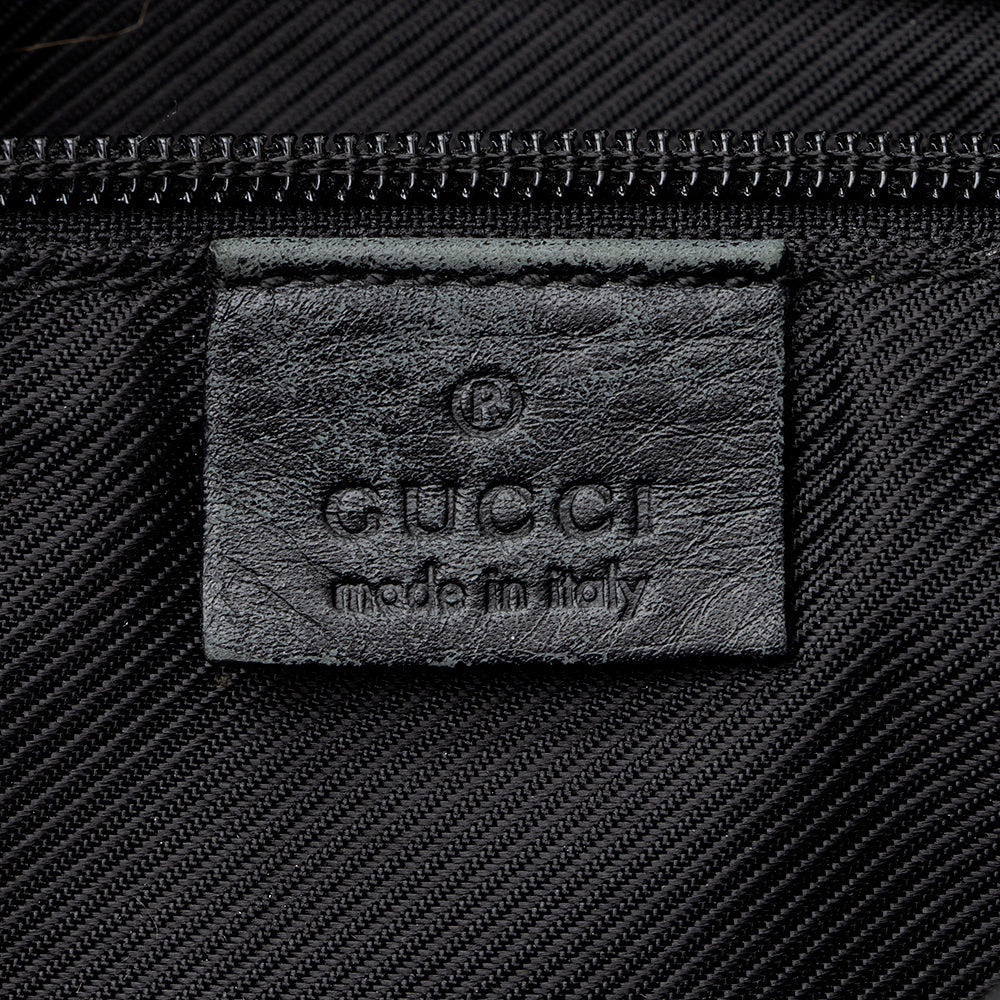 Gucci GG Canvas Front Pocket Small Tote (SHF-15969)