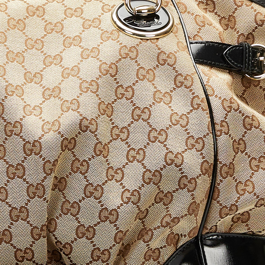Gucci GG Canvas Full Moon Tote Bag (SHG-36496)