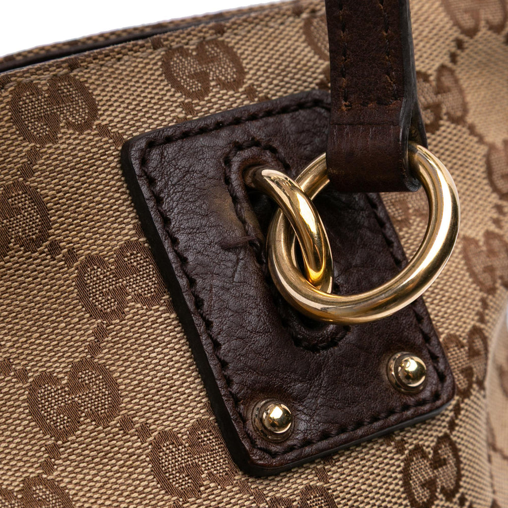 Gucci GG Canvas GG Charm Tote