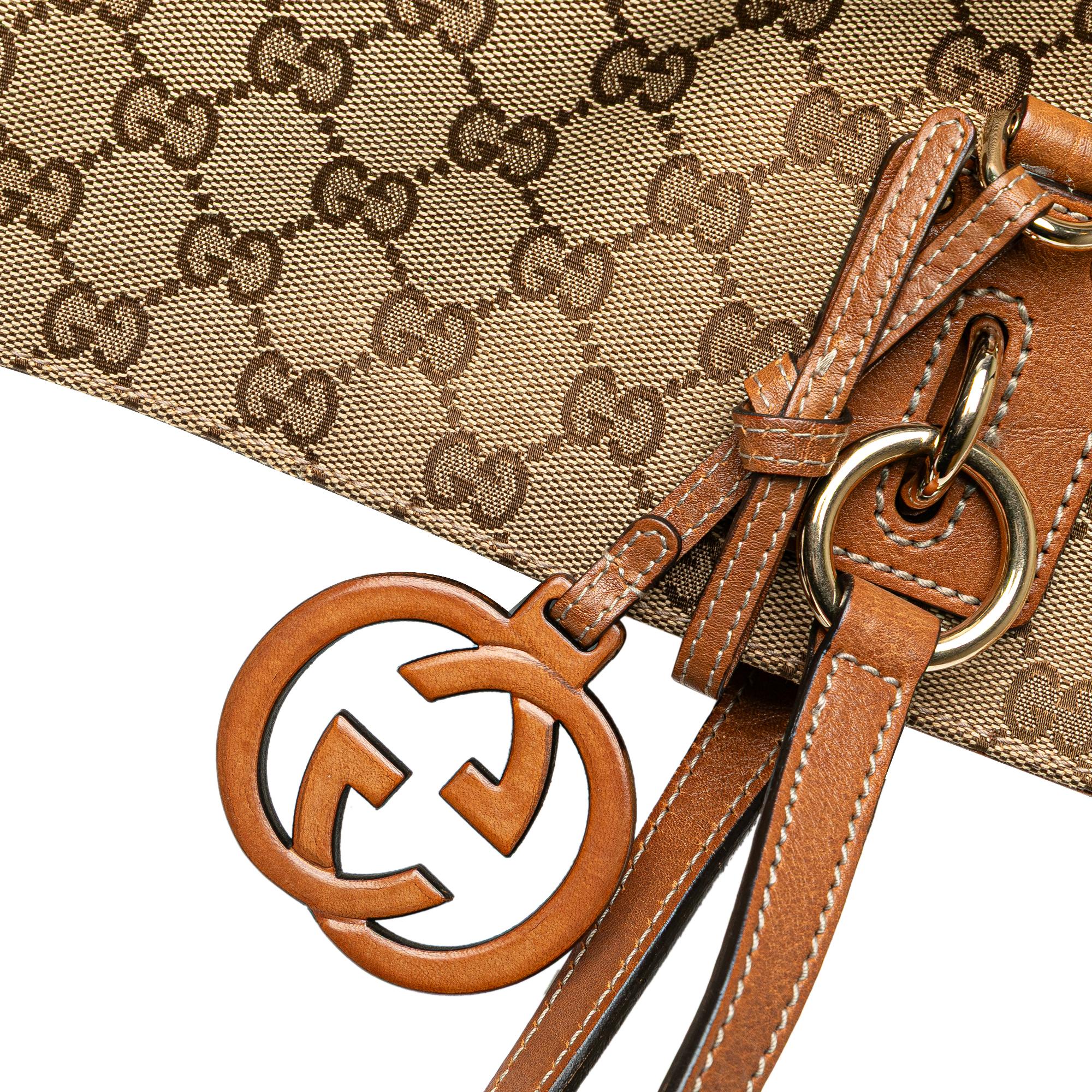 Gucci GG Canvas GG Charm Tote