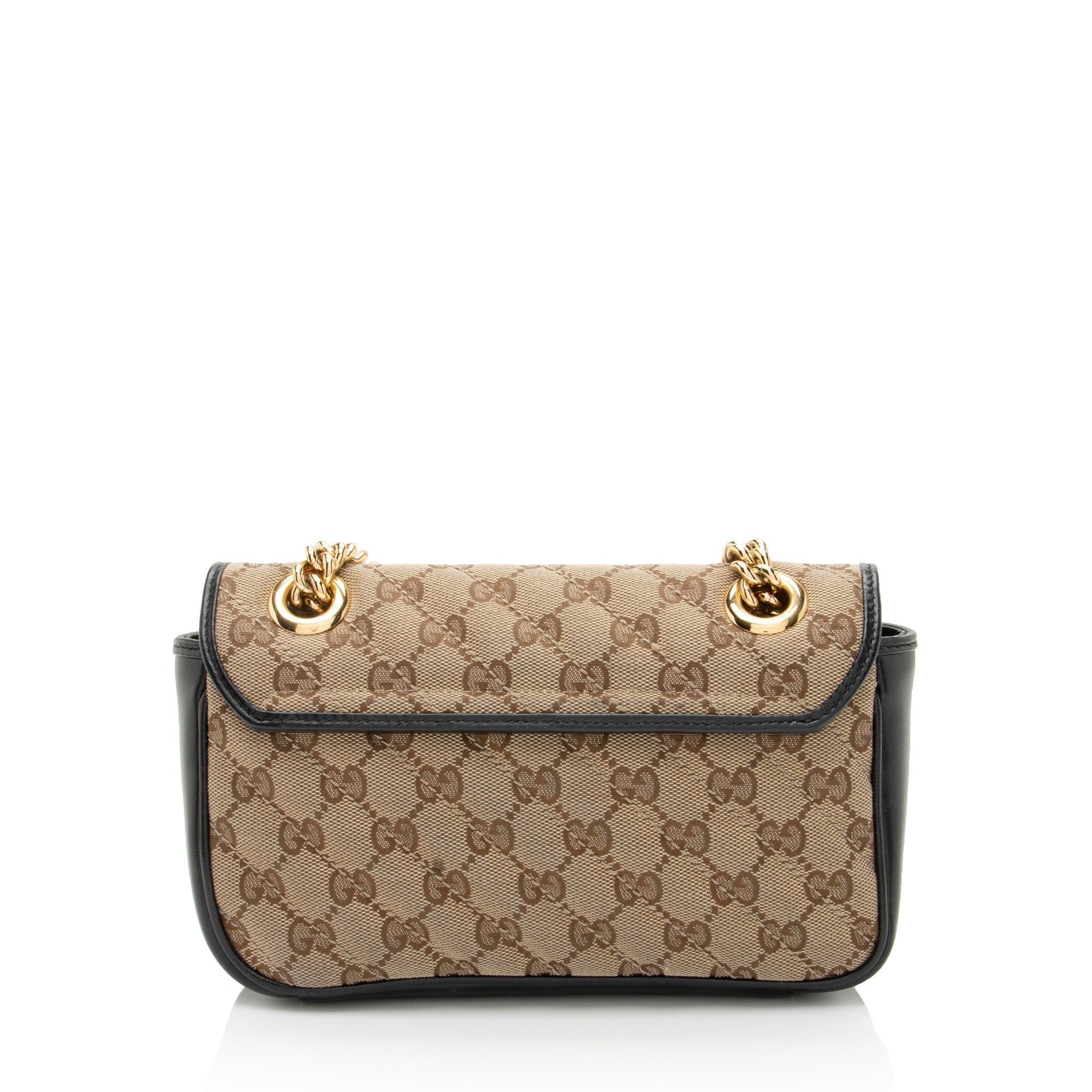 Gucci Matelasse GG Canvas GG Marmont Small Flap Bag