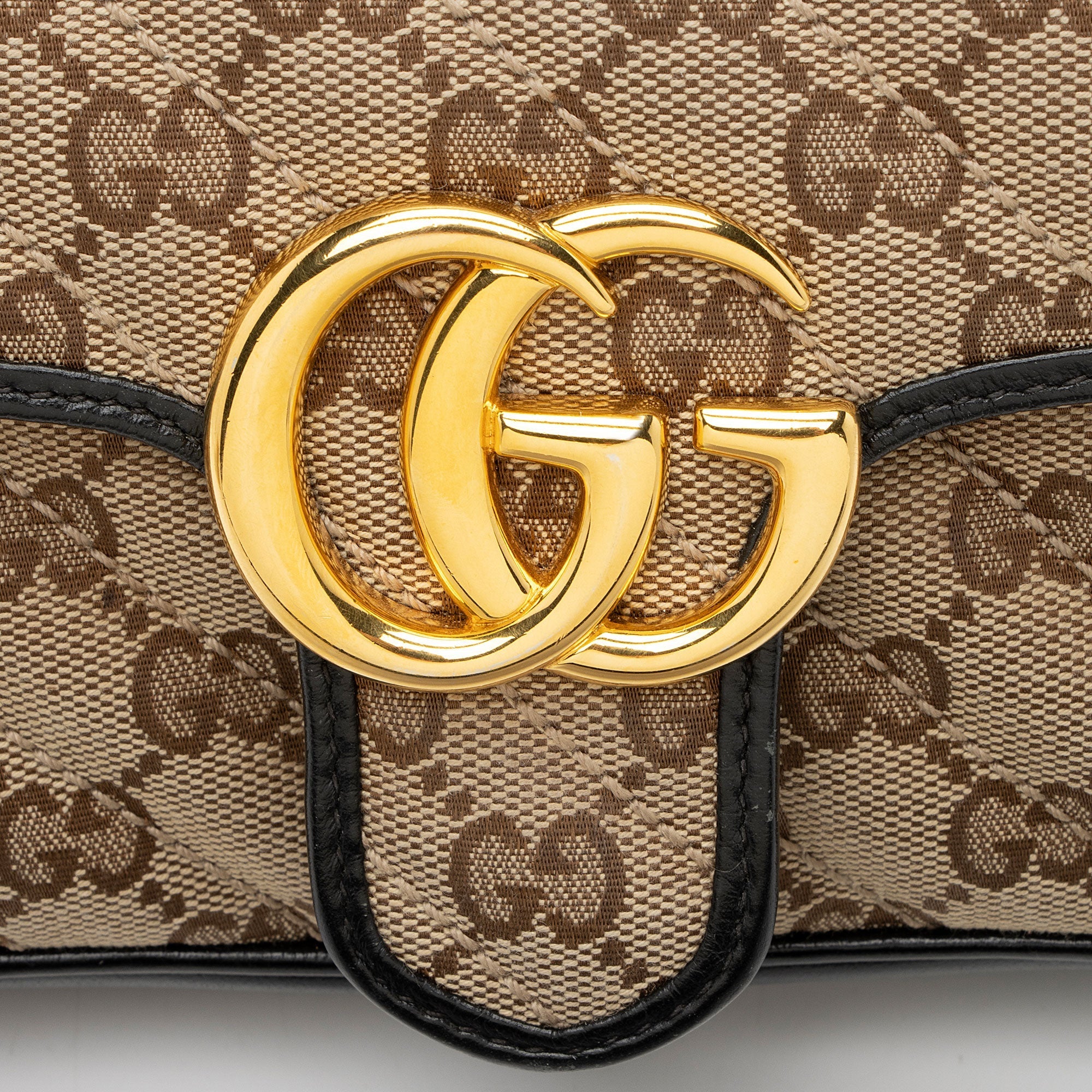 Gucci Matelasse GG Canvas GG Marmont Small Flap Bag