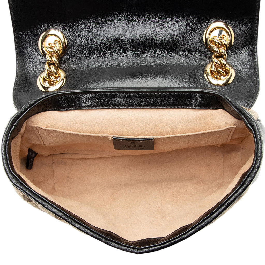 Gucci Matelasse GG Canvas GG Marmont Small Flap Bag