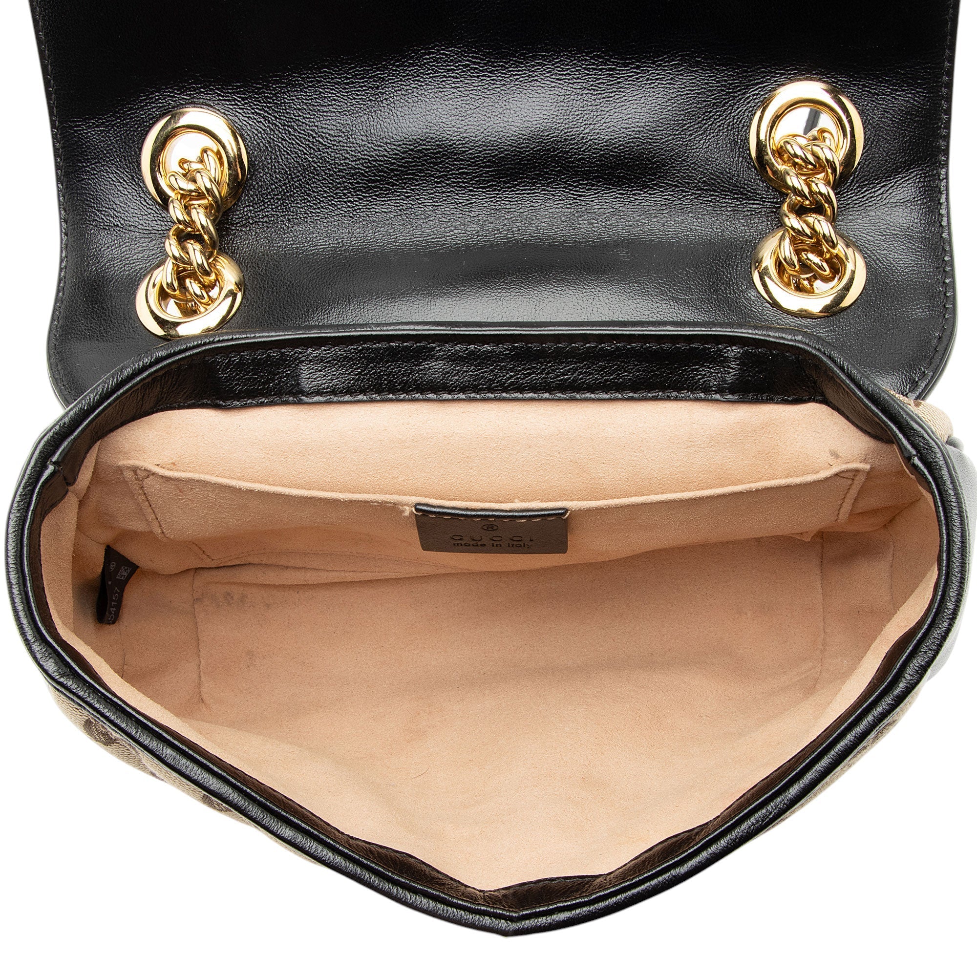 Gucci Matelasse GG Canvas GG Marmont Small Flap Bag