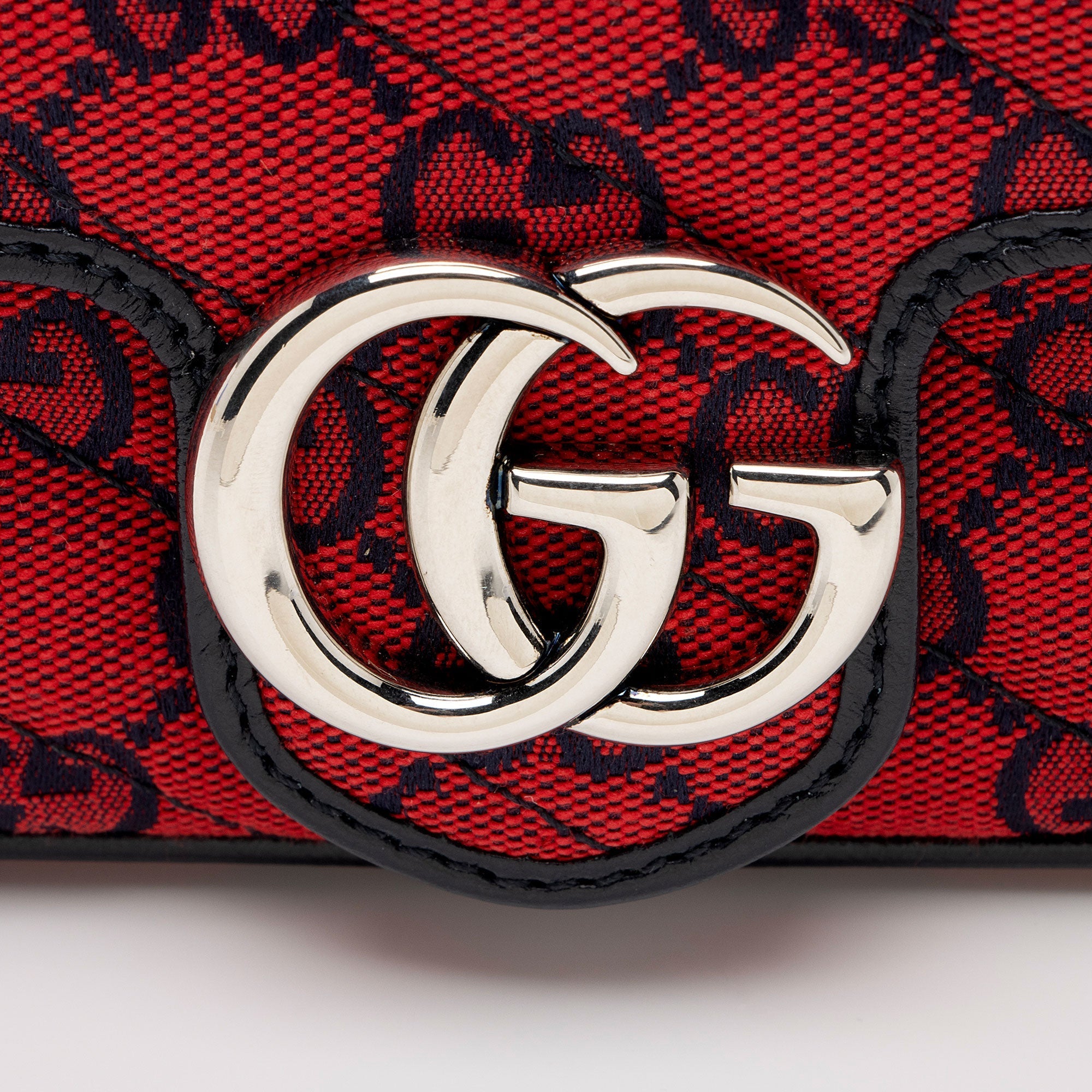 Gucci GG Canvas GG Marmont Mini Flap Bag