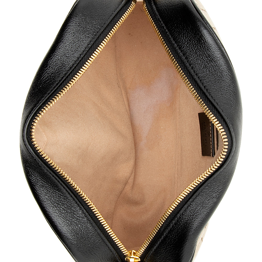 Gucci Gucci Canvas Gucci Marmont Small Shoulder Bag (SHF-18963)