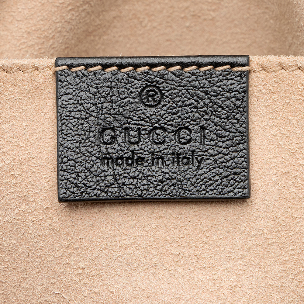 Gucci Gucci Canvas Gucci Marmont Small Shoulder Bag (SHF-18963)