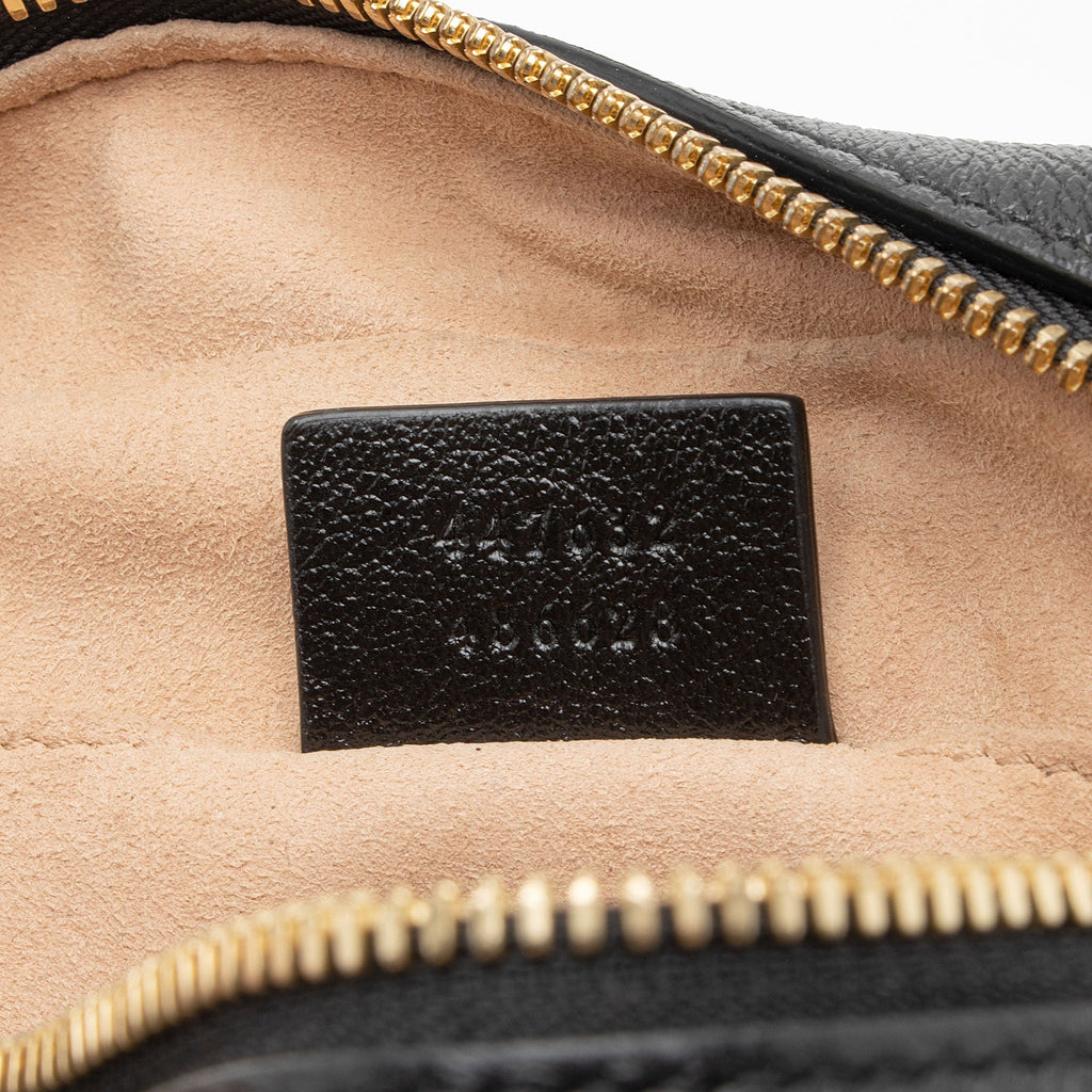 Gucci GG Canvas GG Marmont Small Shoulder Bag (SHF-JQX8ke)