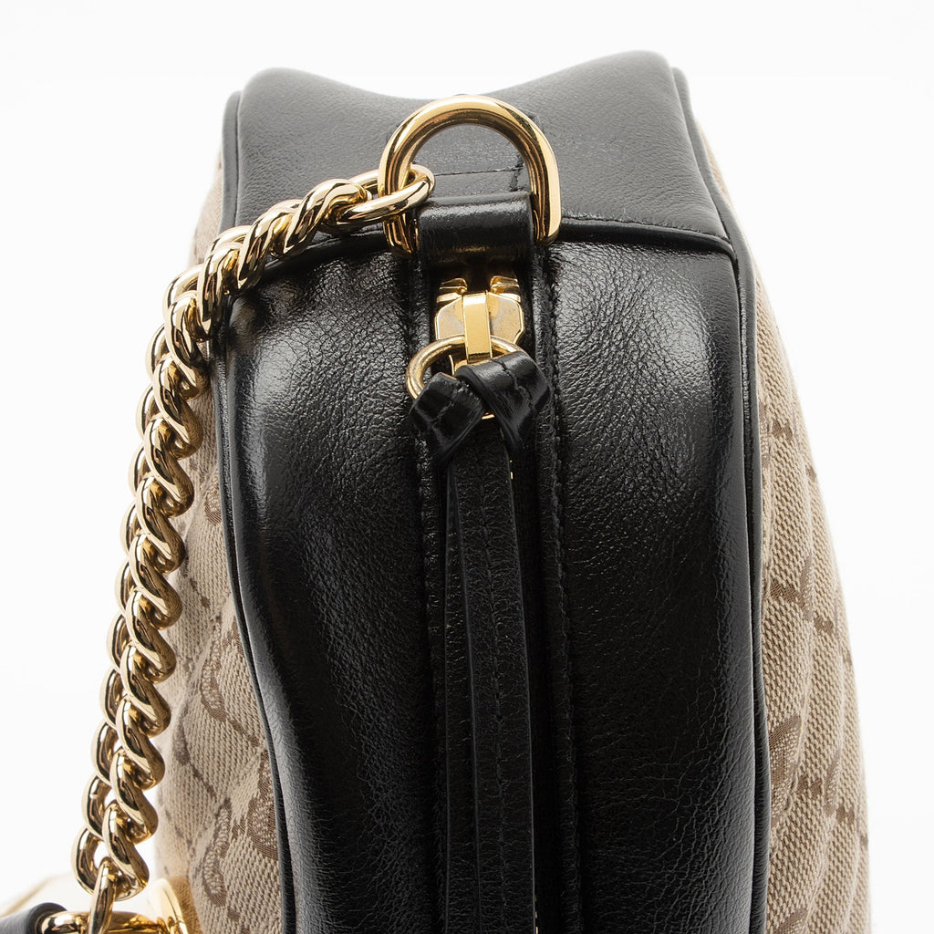 Gucci GG Canvas GG Marmont Small Shoulder Bag (SHF-kPDHre)