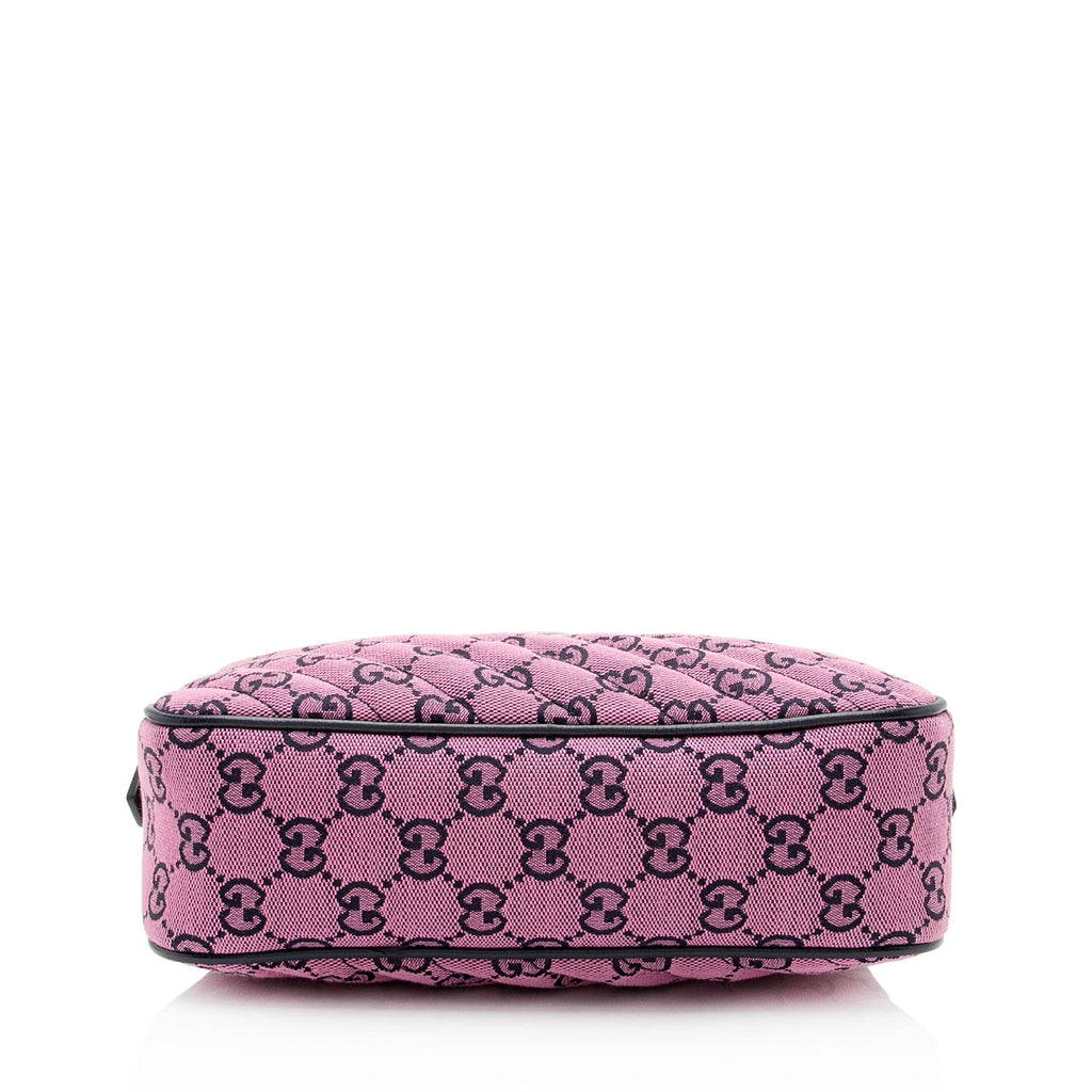 Gucci GG Canvas GG Marmont Small Shoulder Bag (SHF-IaQNI1)