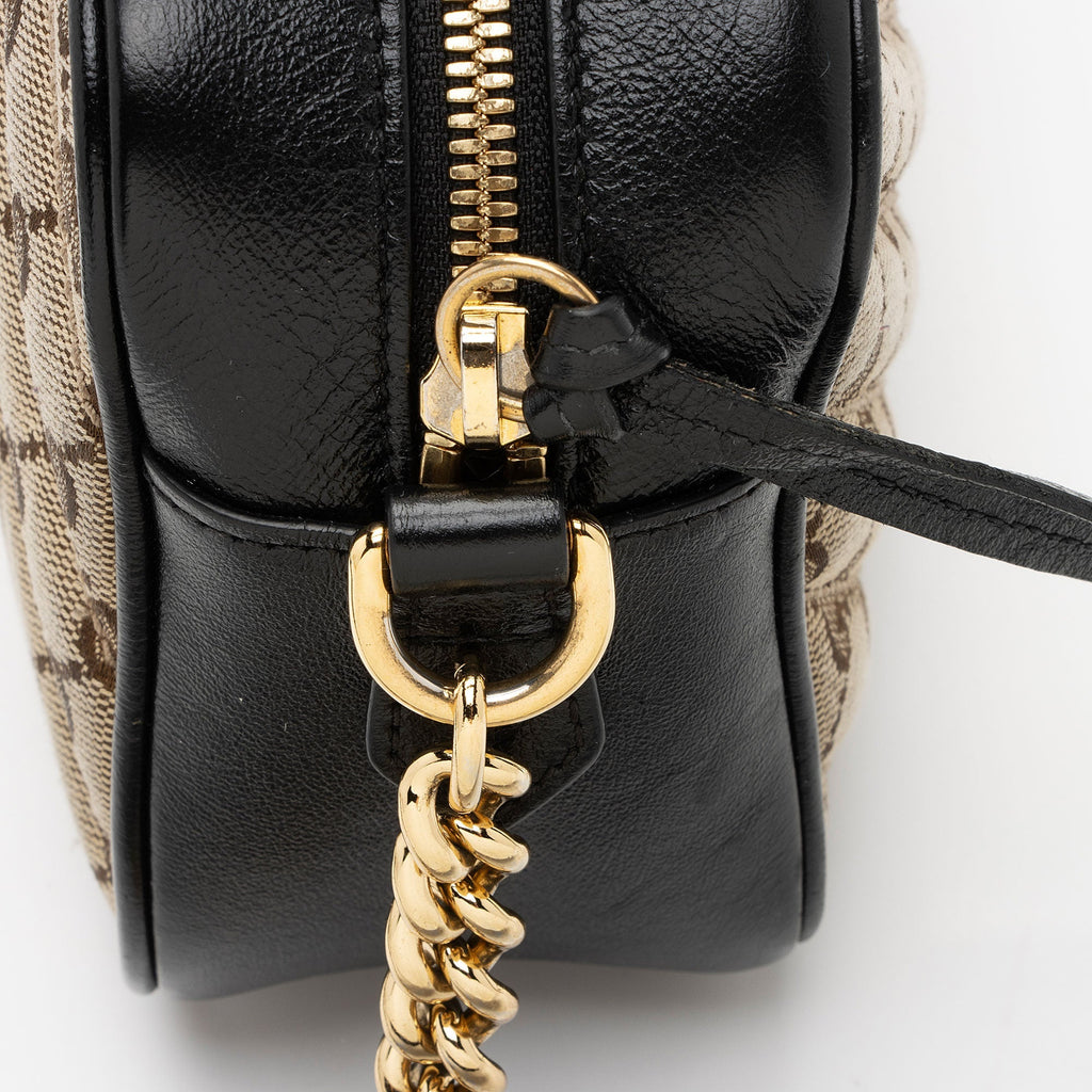 Gucci GG Canvas GG Marmont Small Shoulder Bag (SHF-b59UzC)