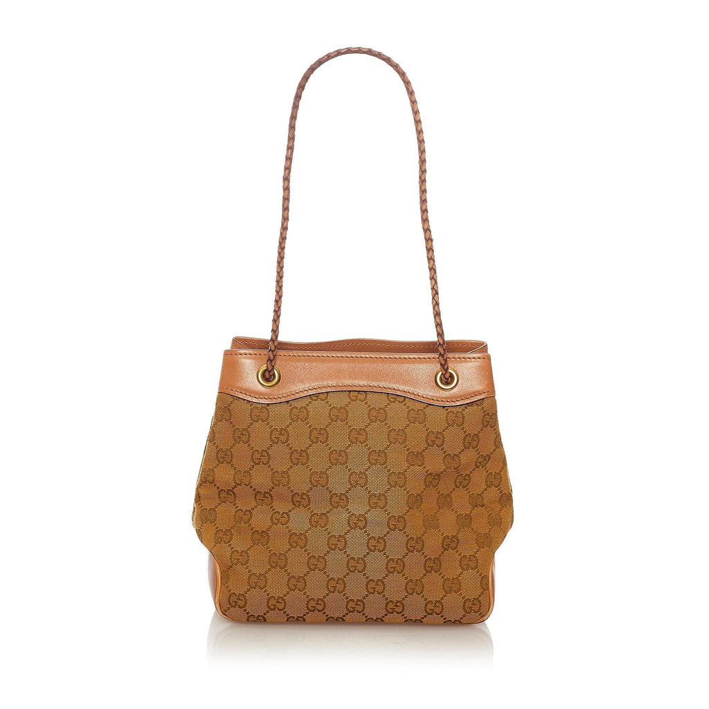 Gucci Gucci Canvas Gifford Shoulder Bag (SHG-27364)