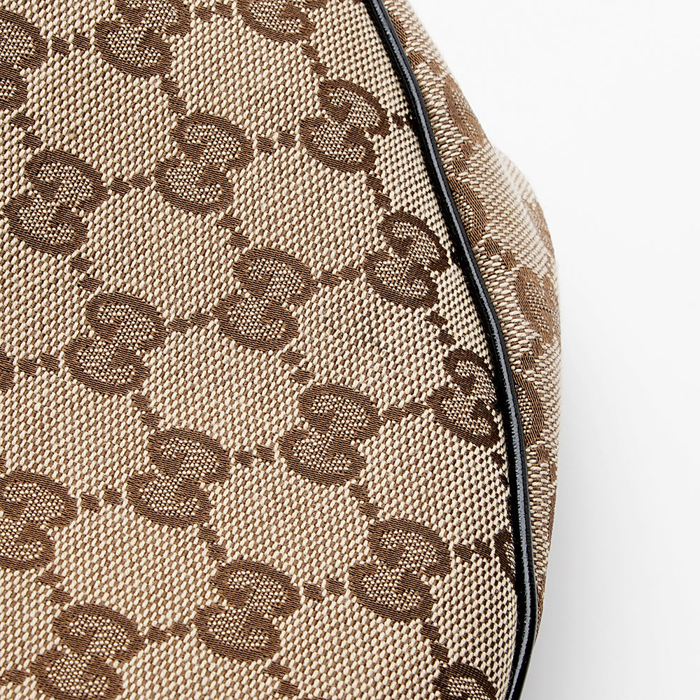 Gucci Gucci Canvas Glam Hobo (SHF-20542)