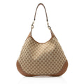 Gucci GG Canvas B Large Shoulder Bag