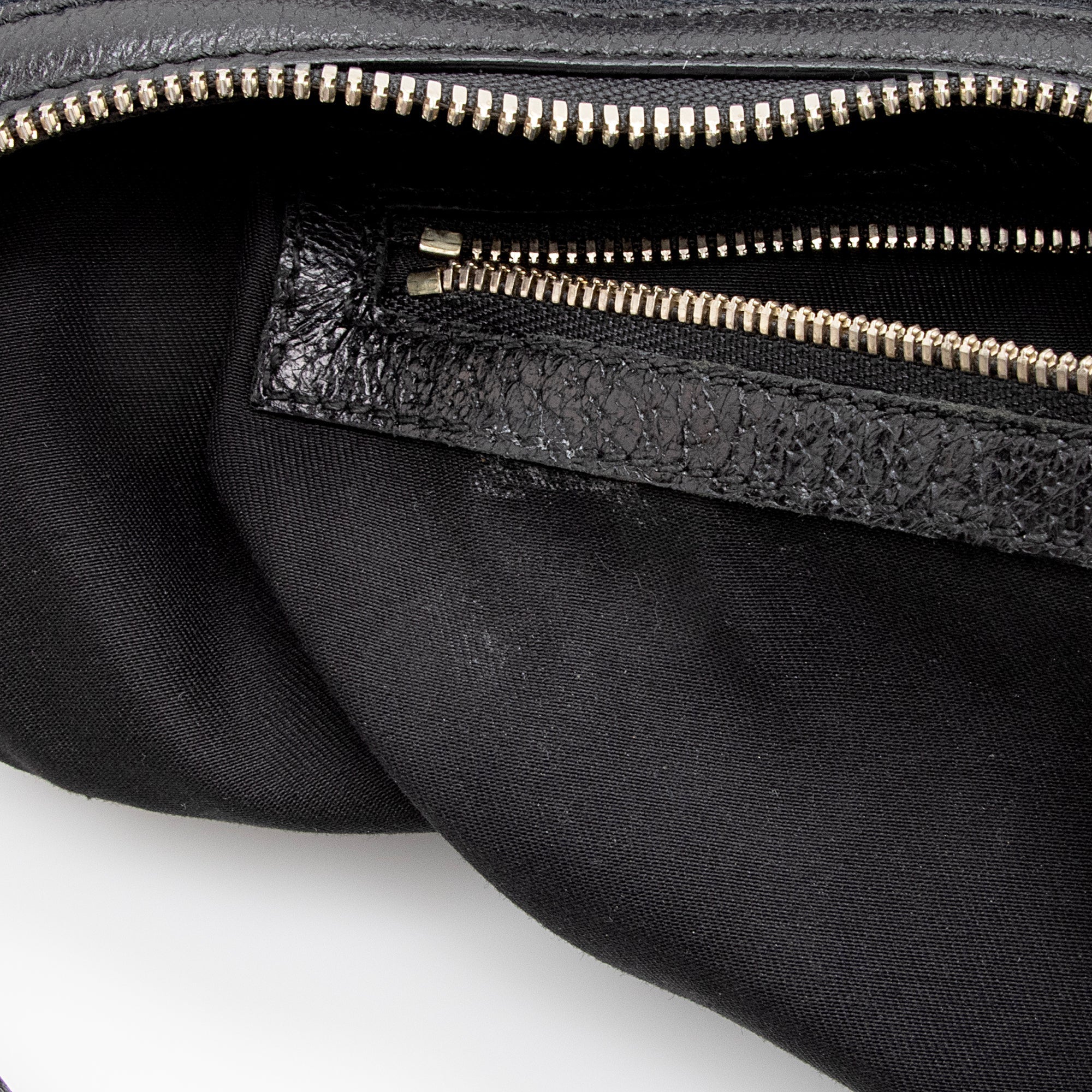 Gucci GG Canvas Bamboo Half Moon Medium Hobo (SHF-22952)