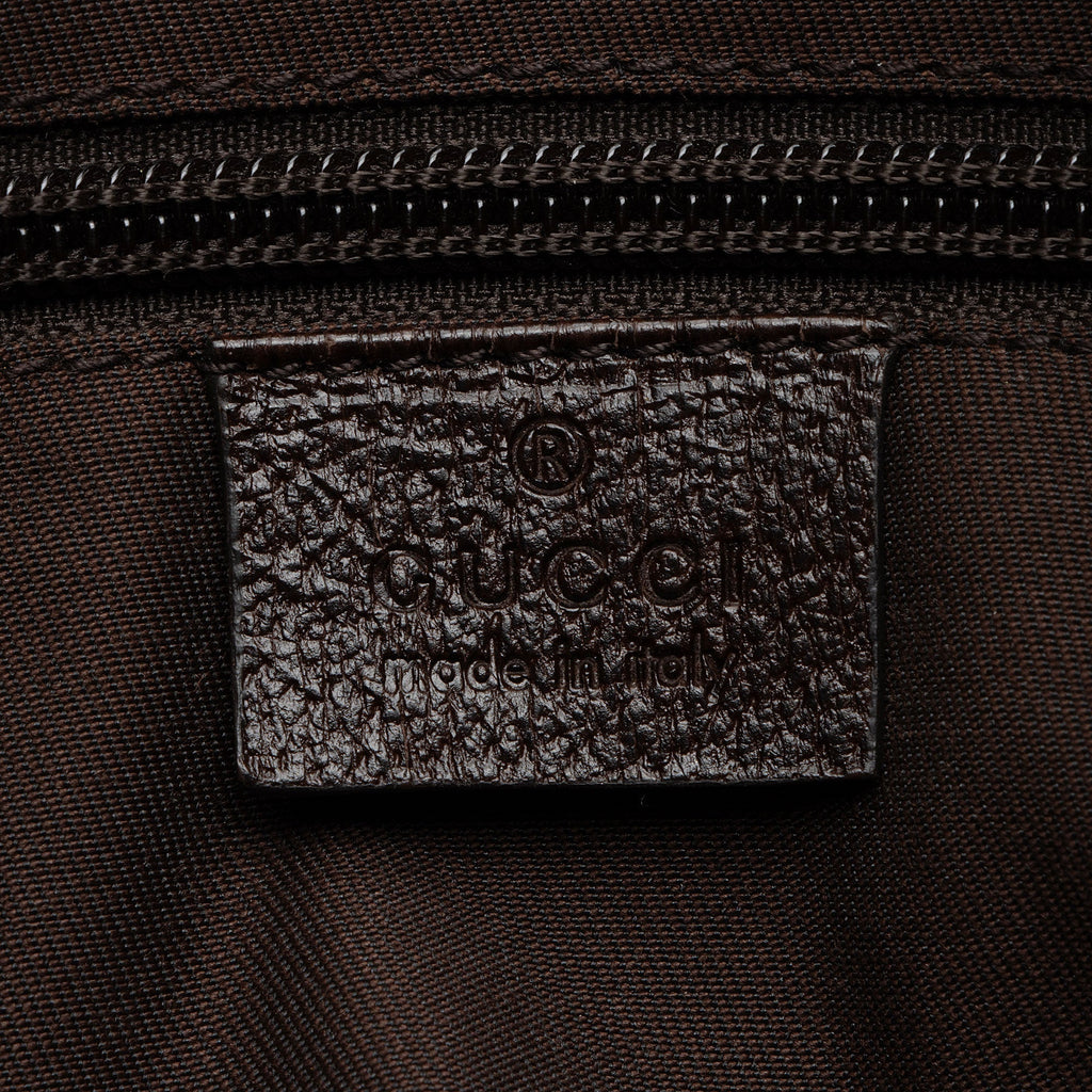 Gucci GG Canvas Half Moon Medium Messenger (SHF-wdpRGn)