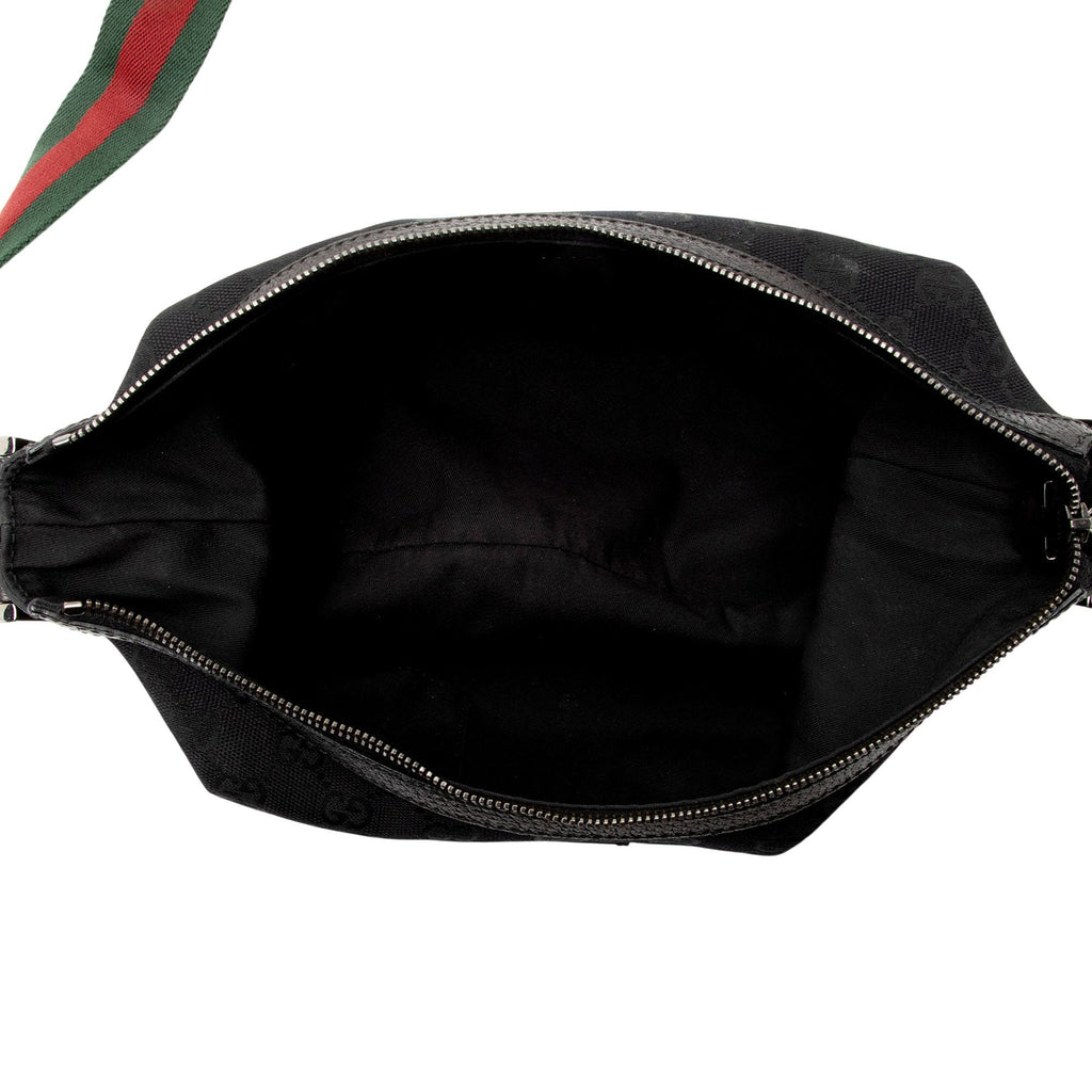 Gucci GG Canvas Half Moon Medium MessLBger