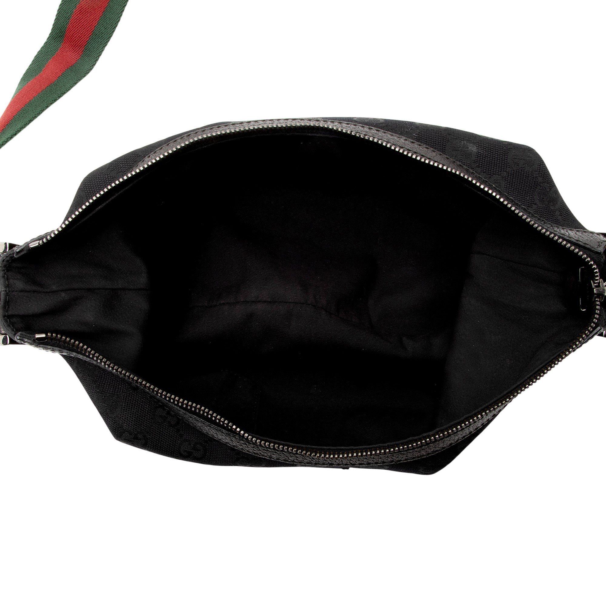 Gucci GG Canvas Half Moon Medium MessLBger