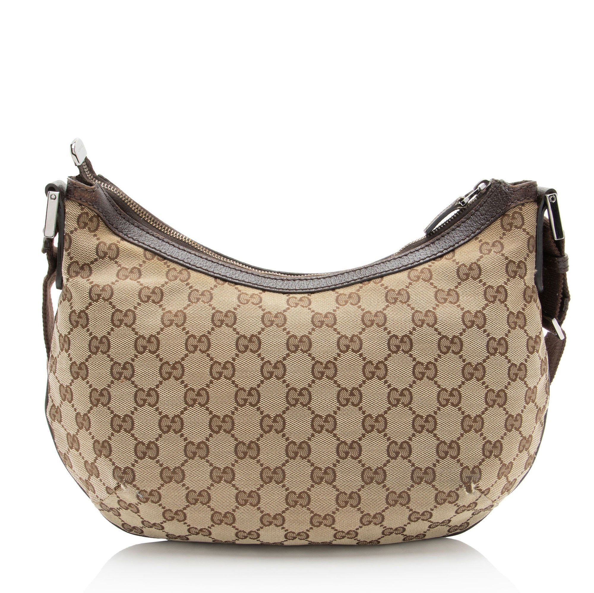 Gucci GG Canvas Half Moon Medium MessLBger