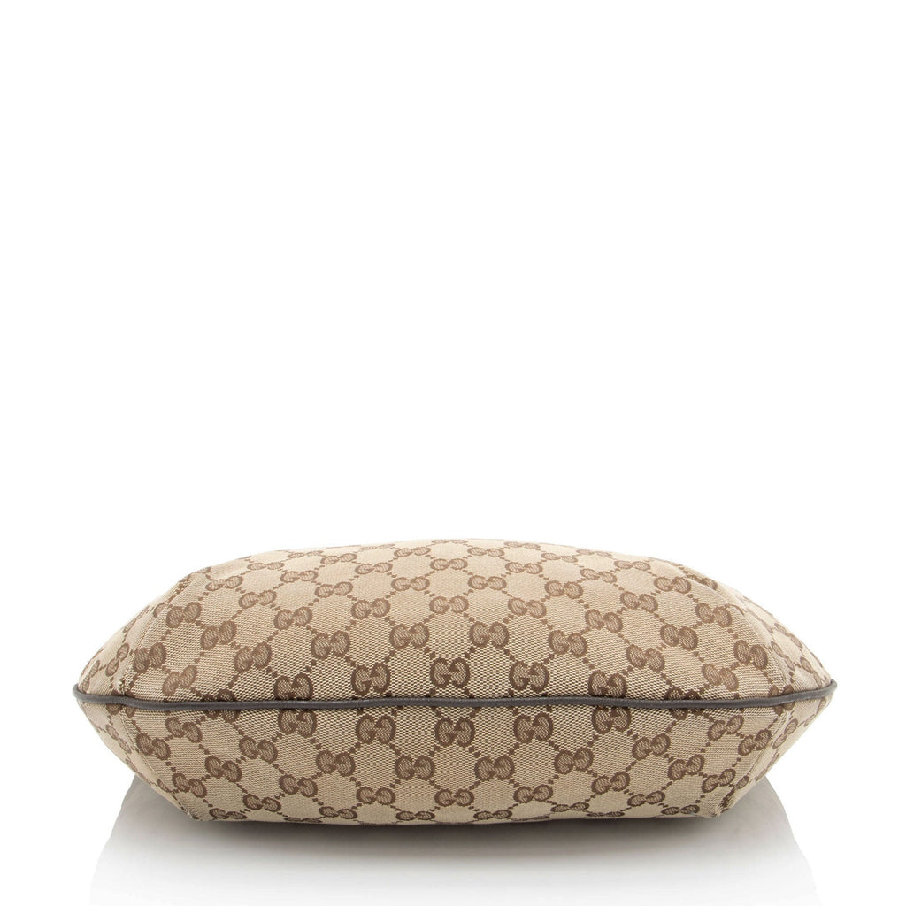 Gucci GG Canvas Half Moon Medium MessLBger