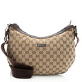 Gucci GG Canvas Half Moon Medium MessLBger