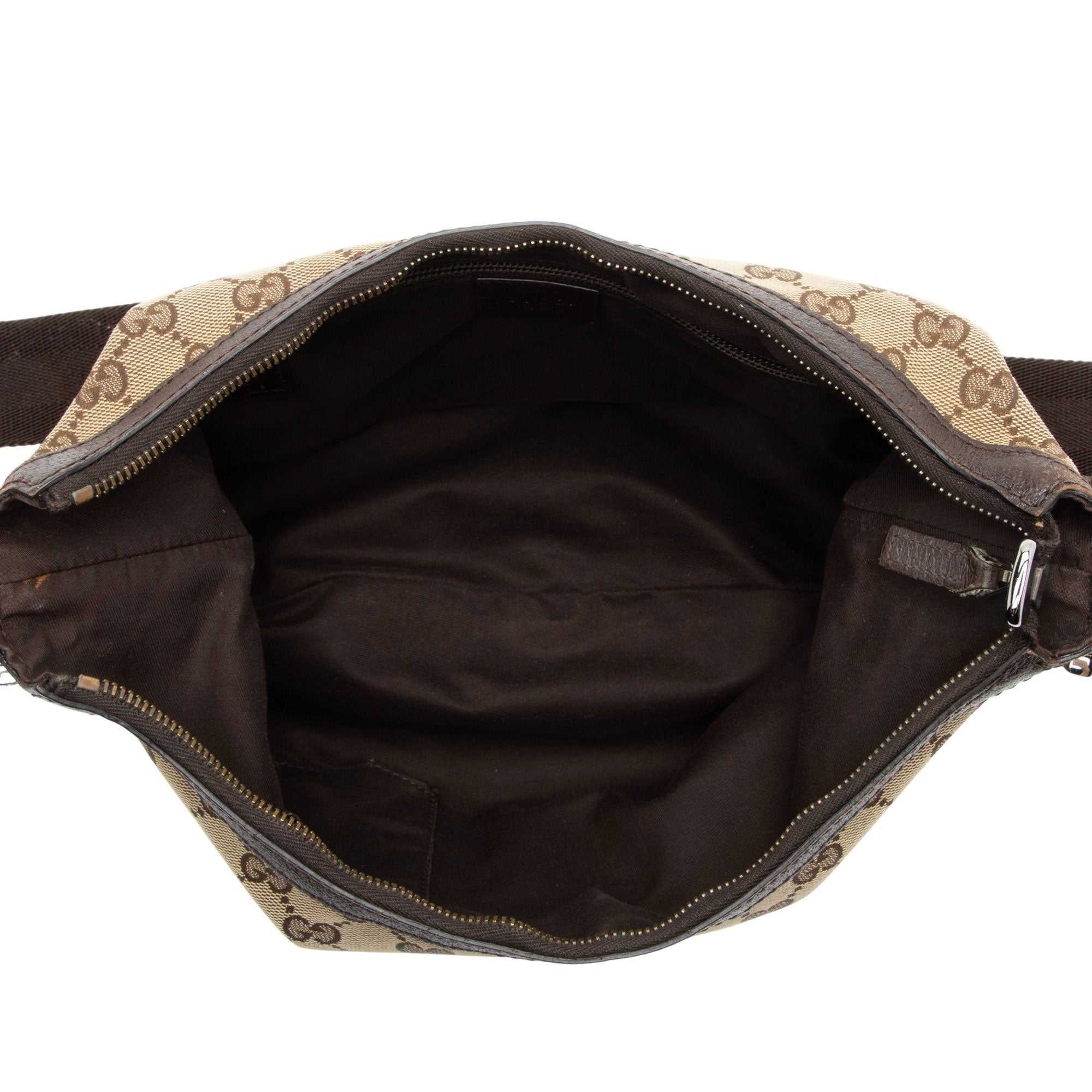 Gucci GG Canvas Half Moon Medium MessLBger