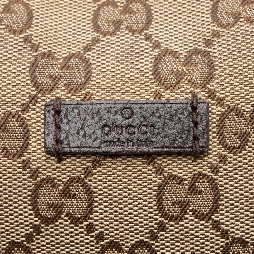 Gucci GG Canvas Half Moon Medium MessLBger