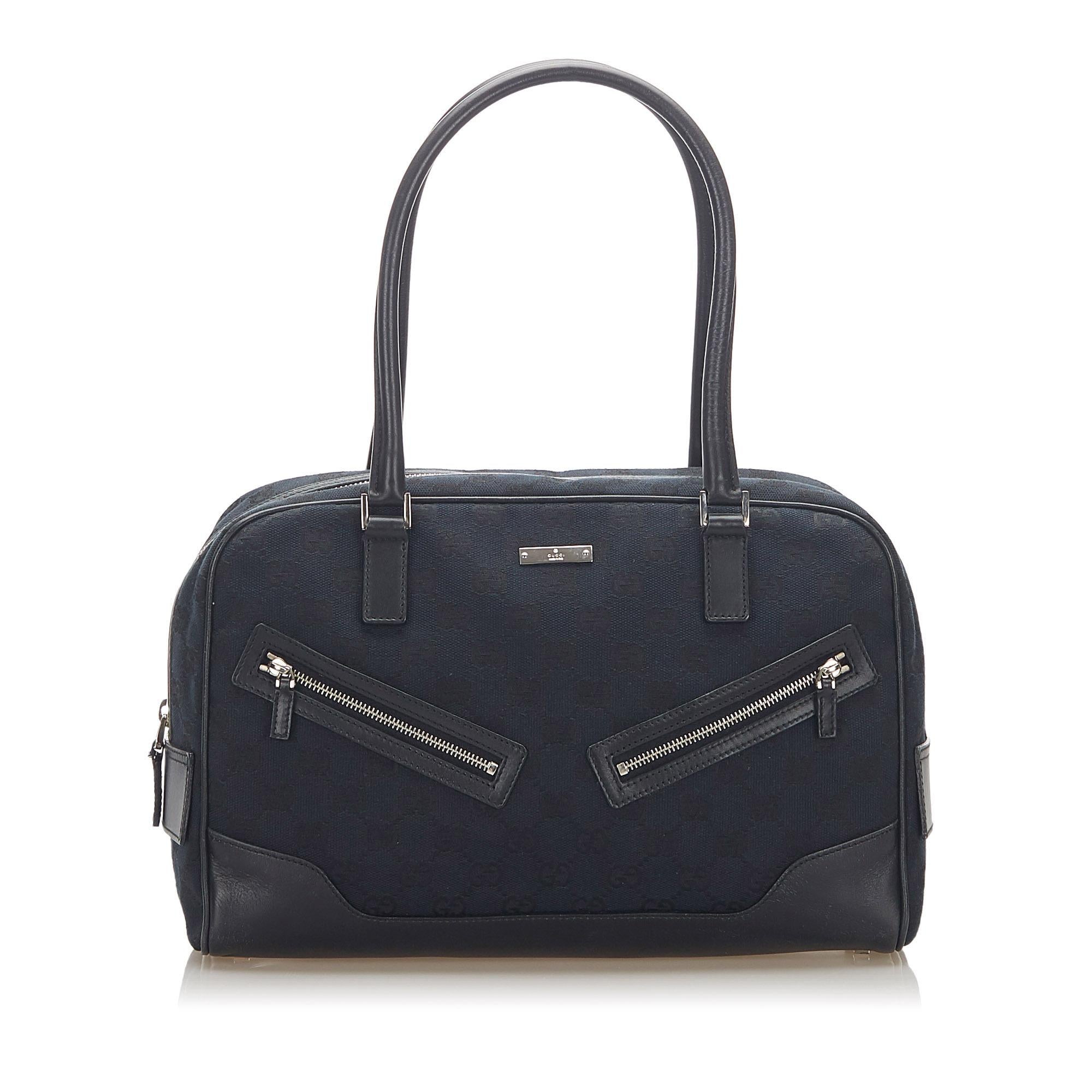 Gucci Gucci Canvas Handbag (SHG-17507)