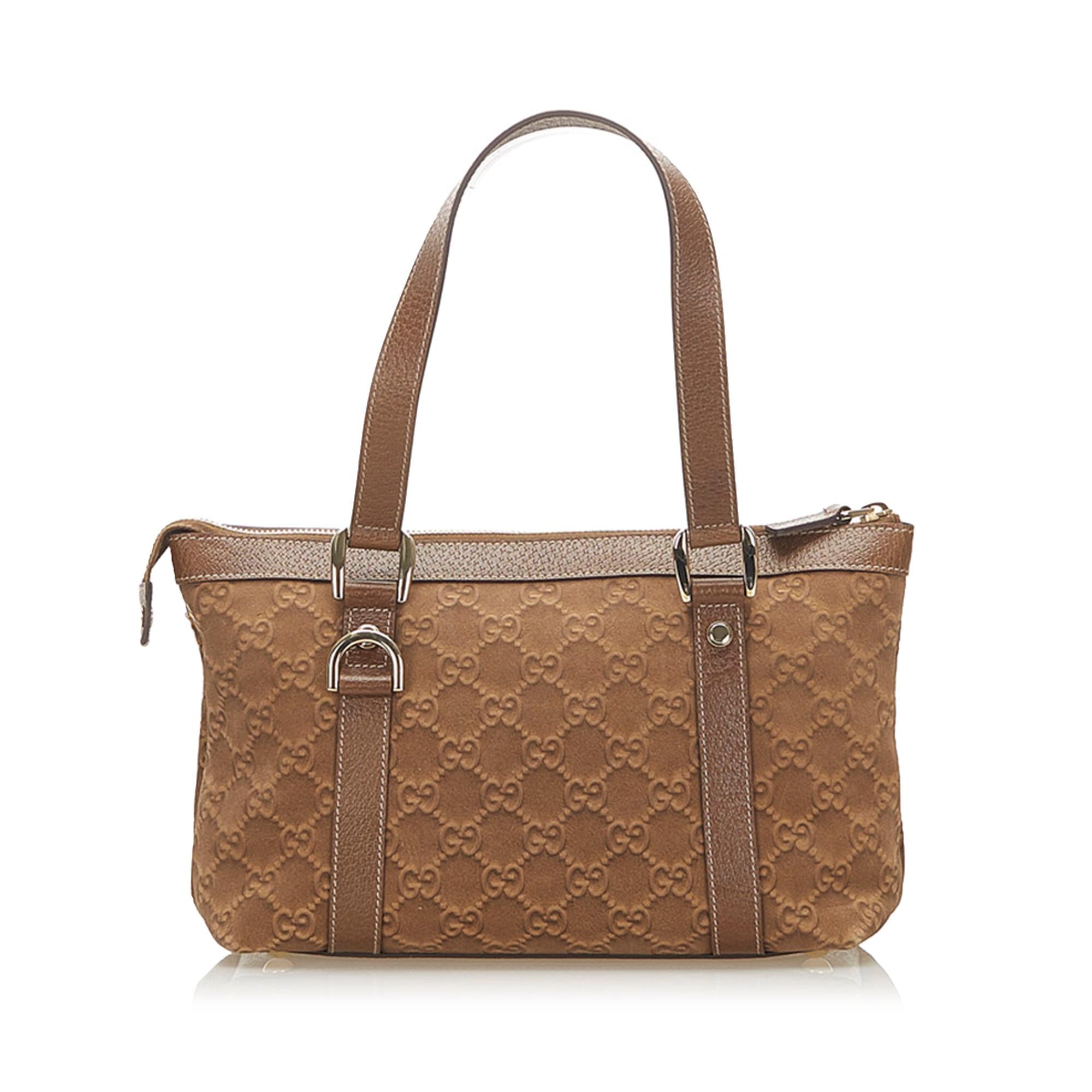 Gucci Gucci Canvas Handbag (SHG-18611)