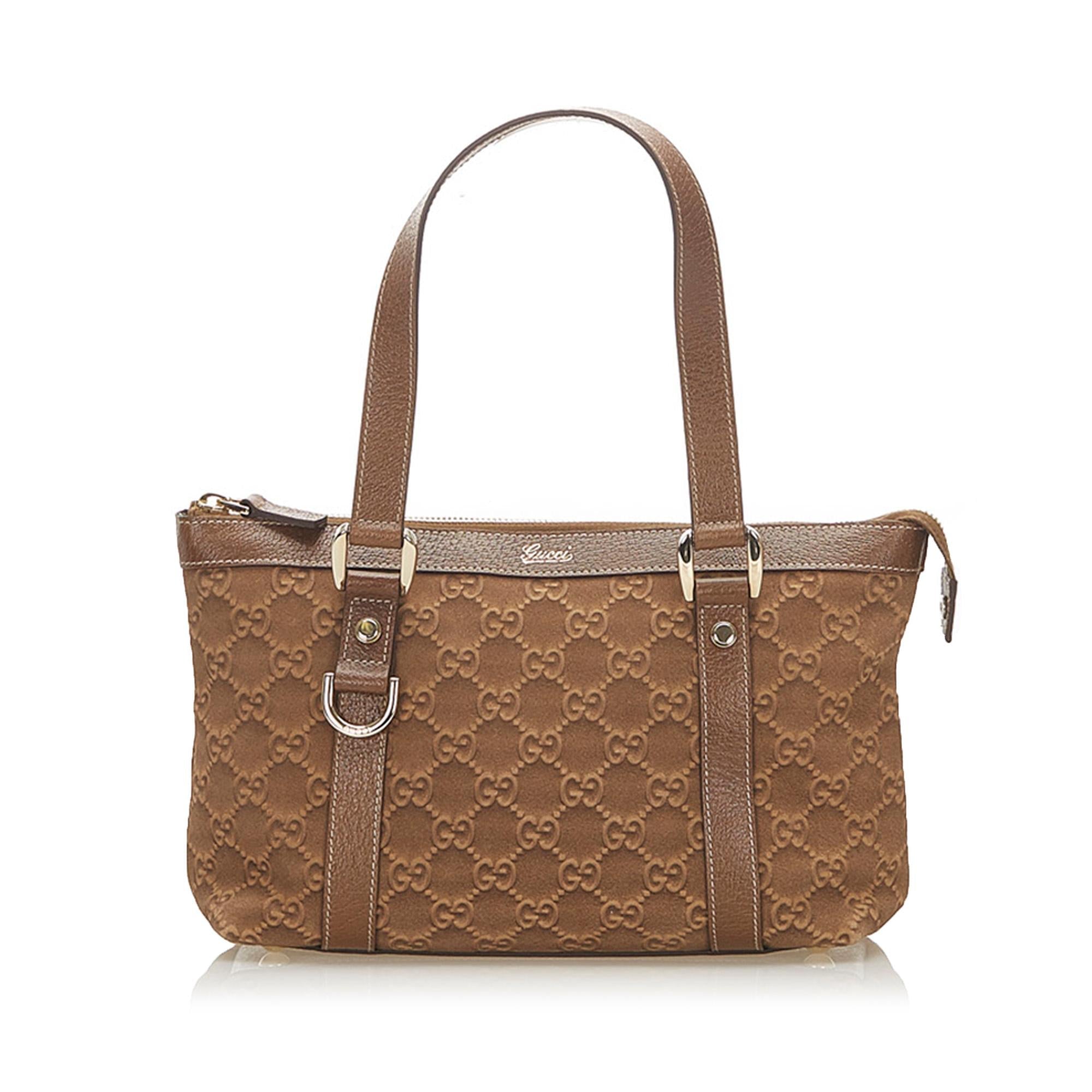Gucci Gucci Canvas Handbag (SHG-18611)